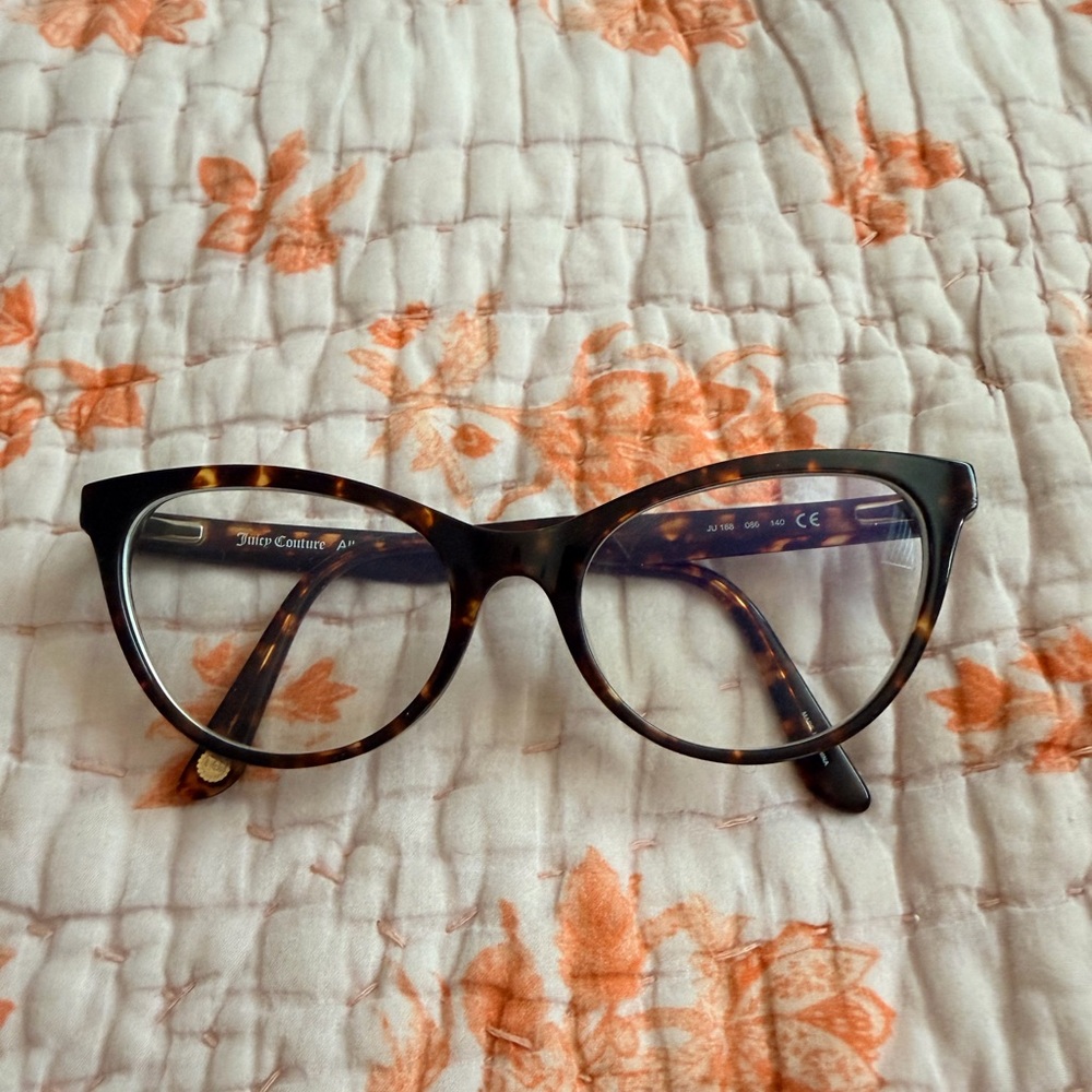 Glasses Juicy Couture Tortoiseshell Cat-Eye Glasses JU 188 086 140